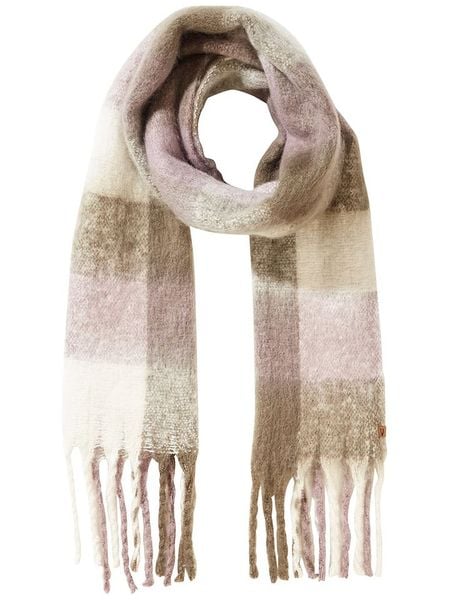 Camel Active Szal w kolorze oliwkowo-jasnoróżowo-białym rozmiar: onesize. Brązowe szaliki i kominy Camel Active, z aplikacjami, z materiału. Za 132.05 zł.