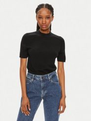 Calvin Klein Sweter K20K207206 Czarny Regular Fit. Czarne swetry Calvin Klein, xs, bez wzorów, z wełny, bez ramiączek. Za 239.99 zł.