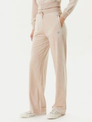 Guess Spodnie dresowe V3BB26 K0232 Beżowy Regular Fit. Brązowe spodnie dresowe Guess, z aplikacjami, z dresówki. Za 349.99 zł.