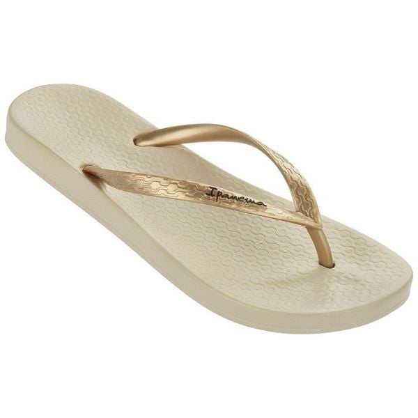Japonki plażowe damskie Ipanema Anatomic Tan FEM. Brązowe japonki Ipanema, bez wzorów, sportowe. Za 105.00 zł.
