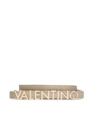 Valentino Pasek Damski Belty VCS6W555 Beżowy. Brązowe paski Valentino, bez wzorów, ze skóry. Za 179.99 zł.