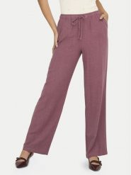 ONLY Spodnie materiałowe Siesta 15322263 Różowy Regular Fit. Czerwone spodnie materiałowe ONLY, bez wzorów, z materiału. Za 189.99 zł.