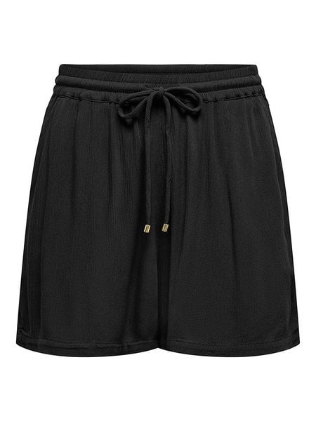 ONLY Szorty "Chiara" w kolorze czarnym rozmiar: S. Czarne szorty ONLY, bez wzorów, z wiskozy. Za 57.20 zł.