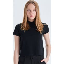 Bluzka z półgolfem - Czarny. Bluzki marki Cropp. Za 29.99 zł.