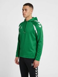 Bluza z kapturem Hummel Core 2.0. Białe bluzy Hummel, xl, bez wzorów, z materiału, klasyczne, bez ramiączek, z kapturem. Za 229.45 zł.