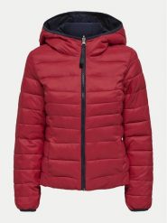 ONLY Kurtka puchowa Tahoe 15322040 Czerwony Regular Fit. Czerwone kurtki ONLY, xs, bez wzorów, z puchu, bez kaptura. Za 149.99 zł.