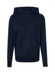 Marie Lund Bluza z kapturem dla kobiet Kobiety niebieski, L. Niebieskie bluzy Marie Lund, l, bez wzorów, z bawełny, eleganckie, bez ramiączek, z kapturem. Za 249.95 zł.