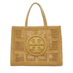 Torebka Tory Burch. Brązowe shopper bag Tory Burch, bez wzorów, bez dodatków. Za 1,939.00 zł.