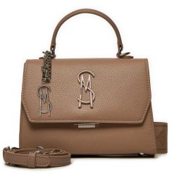 Torebka Steve Madden. Brązowe torebki klasyczne Steve Madden, bez wzorów, klasyczne, bez dodatków. Za 329.99 zł.