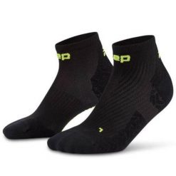 Damskie skarpety kompresyjne sportowe za kostkę low cut Core Run Ultralight CEP. Czarne skarpetki CEP, bez wzorów, z elastanu. Za 79.00 zł.