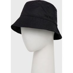 BOSS kapelusz kolor czarny. Czarne kapelusze Boss, bez wzorów. W wyprzedaży za 164.99 zł.