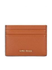 Gino Rossi Portfel QYL0023 Brązowy. Brązowe portfele Gino Rossi, bez wzorów, z materiału. Za 39.99 zł.