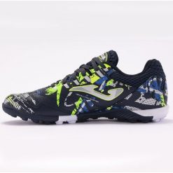 Buty Joma Maxima 2433 Tf M MAXS2433TF niebieskie. Niebieskie buty treningowe bez wzorów, z gumy, bez zapięcia, do piłki nożnej. Za 280.48 zł.