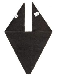 Zwillingsherz Chusta trójkątna "Uni " w kolorze czarnym - 100 x 36 cm rozmiar: onesize. Czarne chusty Zwillingsherz, bez wzorów, z materiału. Za 73.95 zł.