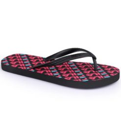 Japonki damskie Fila TROY LOGO SLIPPER. Czarne japonki Fila, bez wzorów. Za 59.00 zł.