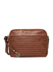 Lasocki Torebka CEO-LSK-K-025-06 Brązowy. Brązowe listonoszki Lasocki, bez wzorów, z materiału, bez dodatków. Za 179.99 zł.