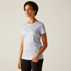 Koszulka damska Regatta Fingal Edition. Fioletowe t-shirty sportowe Regatta, m, bez wzorów, z dzianiny, bez ramiączek, trekkingowe. Za 86.10 zł.
