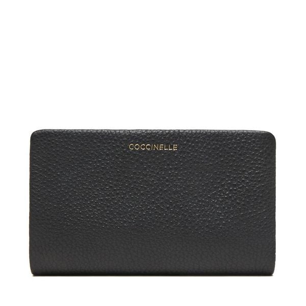 Portfel Coccinelle. Czarne portfele Coccinelle, bez wzorów. Za 379.99 zł.