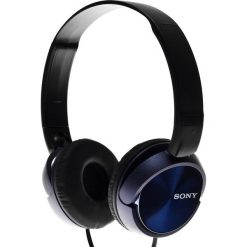 Słuchawki nauszne SONY MDRZX310L Niebieski. Niebieskie słuchawki nauszne Sony. Za 79.99 zł.