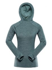 Alpine Pro Bluza polarowa "Rolta" w kolorze błękitnym rozmiar: M. Niebieskie bluzy z kapturem Alpine Pro, m, bez wzorów, z materiału. Za 211.31 zł.