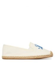 Tommy Hilfiger Espadryle Th Script Summer Espadrille FW0FW09240 Biały. Białe espadryle Tommy Hilfiger, bez wzorów, z materiału, bez obcasa. Za 289.99 zł.
