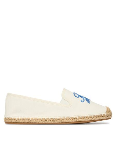 Tommy Hilfiger Espadryle Th Script Summer Espadrille FW0FW09240 Biały. Białe espadryle Tommy Hilfiger, bez wzorów, z materiału, bez obcasa. Za 260.99 zł.
