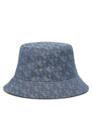 Calvin Klein Kapelusz Logo Jacquard Bucket Hat LV04K5059G Niebieski. Niebieskie kapelusze Calvin Klein, bez wzorów, z materiału. Za 259.99 zł.