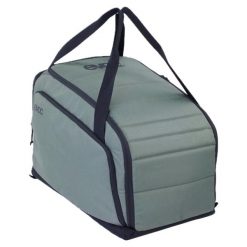 Torba podróżna – funkcja plecaka – 35 litrów – komora na buty – wodoodporna. Czarne torby podróżne EVOC, bez wzorów, z materiału, na ramię. Za 347.00 zł.