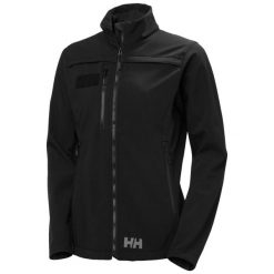 Damska kurtka narciarska Helly Hansen Ps softshell. Czarne kurtki narciarskie Helly Hansen, na zimę, bez wzorów, z softshellu, bez kaptura, narciarskie. Za 899.00 zł.