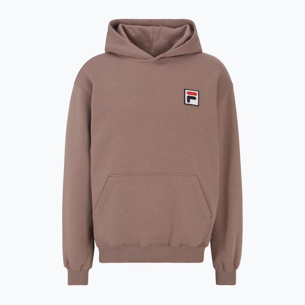 Bluza FILA Borgholm Hoody. Brązowe bluzy z kapturem Fila, l, bez wzorów, z bawełny, bez kaptura. Za 306.99 zł.