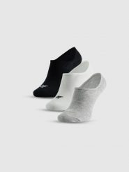 4F Skarpetki stopki (3-pack) damskie - multikolor 39-42. Skarpetki 4f, bez wzorów, z materiału. Za 49.99 zł.
