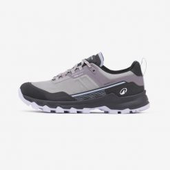 Second Life - Buty turystyczne damskie Quechua MH500 wodoodporne. Fioletowe trekkingi QUECHUA, bez wzorów, z kauczuku, bez zapięcia, outdoorowe. Za 287.99 zł.