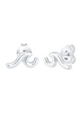 Elli Damskie kolczyki sztyfty Fale Trend w srebrze próby 925 Sterling Silver Kolczyki 1 ct. Szare kolczyki Elli, srebrne. Za 183.99 zł.