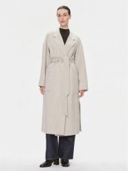IVY OAK Płaszcz wełniany Celia IO1123F1046 Beżowy Loose Fit. Brązowe płaszcze IVY & OAK, na zimę, bez wzorów, z wełny, bez kaptura. Za 3,439.00 zł.