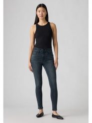 Levi's Dżinsy "721" - Skinny fit - w kolorze granatowym rozmiar: W25/L28. Niebieskie jeansy Levi's, l, z aplikacjami, klasyczne. Za 206.42 zł.