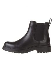 Clarks Skórzane botki "Orinoco3 Lane" w kolorze czarnym rozmiar: 37. Czarne buty sportowe lifestyle Clarks, bez wzorów, sportowe, bez zapięcia. Za 289.95 zł.