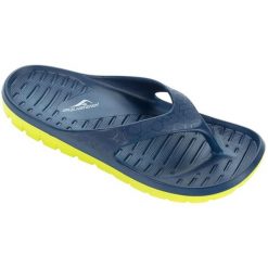 Klapki basenowe Aquafeel "Livingston". Niebieskie klapki AQUAFEEL, bez wzorów, bez obcasa, bez zapięcia. Za 139.99 zł.