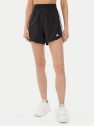 Adidas Szorty sportowe Pacer Training 3-Stripes IT7760 Czarny Regular Fit. Czarne szorty sportowe adidas, bez wzorów, z syntetyku, na fitness i siłownię. Za 119.99 zł.