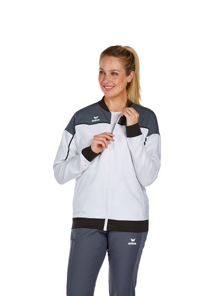Damska bluza dresowa Erima Change. Białe bluzy Erima, bez wzorów, z dresówki, sportowe, bez ramiączek, z kapturem. Za 283.50 zł.