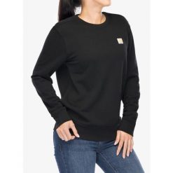 Bluza bez kaptura damska Carhartt French Terry Crewneck Sweatshirt. Czarne bluzy Carhartt, s, bez wzorów, bez kaptura. Za 230.99 zł.