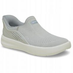 Buty Sportowe Sneakersy Dla Dorosłych Crocs Locale Ease M 211385. Szare buty treningowe Crocs, bez wzorów, z materiału, bez zapięcia. Za 379.99 zł.