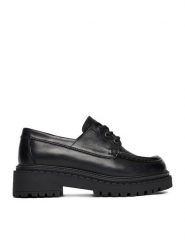 G-Star Raw Półbuty EO-MELEK-25FW28 Czarny. Czarne półbuty wsuwane G-Star Raw, bez wzorów, ze skóry, retro, bez obcasa, na płaskiej podeszwie. Za 259.99 zł.