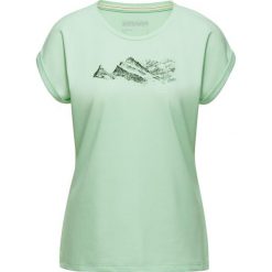 Koszulka sportowa damska Mammut Mountain. Zielone t-shirty sportowe Mammut, s, bez wzorów, bez ramiączek, trekkingowe. Za 189.99 zł.