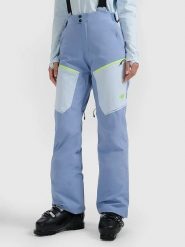 4F Spodnie narciarskie w kolorze błękitnym rozmiar: L. Niebieskie spodnie dresowe 4f, bez wzorów. Za 396.88 zł.