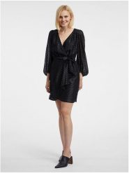 Orsay Sukienka w kolorze czarnym rozmiar: 36. Czarne sukienki Orsay, bez wzorów, z tkaniny, bez kołnierzyka, bez ramiączek, mini. Za 83.03 zł.