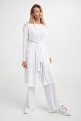 Kardigan damski Po MAX MARA LEISURE. Swetry Max Mara Leisure, l, bez wzorów, bez ramiączek. W wyprzedaży za 492.24 zł.
