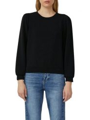 S.Oliver Bluza w kolorze czarnym rozmiar: 36. Czarne bluzy S.Oliver, s, bez wzorów, bez ramiączek, bez kaptura. Za 134.95 zł.