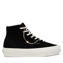 Tenisówki Vans. Czarne trampki Vans, bez wzorów, bez zapięcia, vans authentic. Za 429.99 zł.
