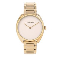 Zegarek Calvin Klein. Żółte zegarki Calvin Klein, złote. Za 589.99 zł.