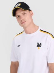 4F Czapka z daszkiem trucker snapback 4F x Drift Masters - czarna L/XL. Czarne czapki z daszkiem 4f, na lato, bez wzorów, z bawełny, eleganckie. Za 119.99 zł.